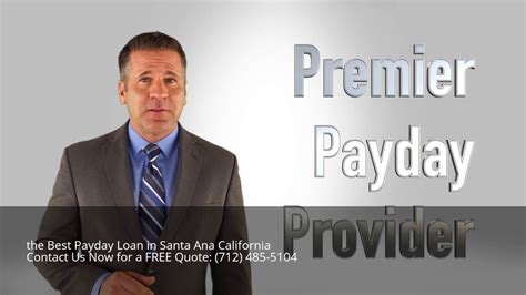 Payday Loan Santa Ana